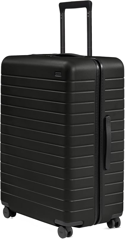 29-Inch Lightweight Durable Hardside Checked Suitcase with Spinner Whe