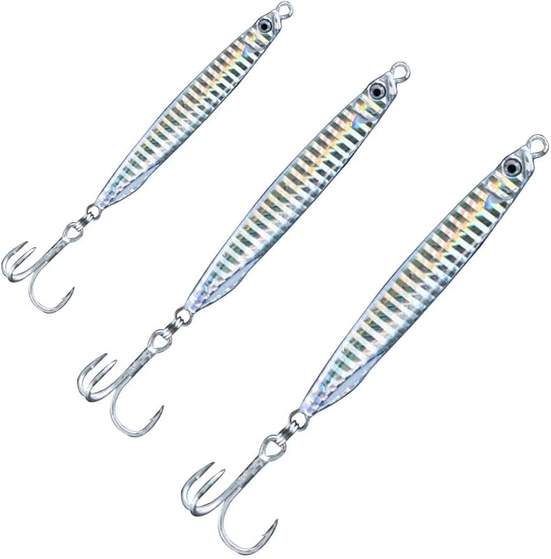Saltwater Fishing Spoons & Jigs for Striped Bass, Pompano, Spanish Mac