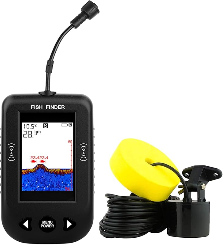 Wired Kayak Fish Depth Finder for Boats – Fishing Gear Accessories