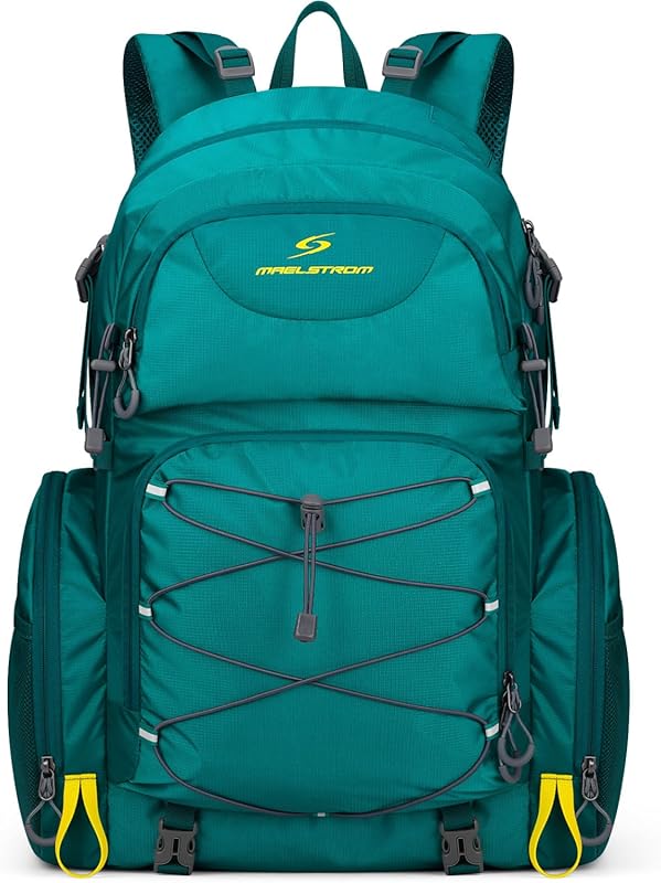 Maelstrom 40L Waterproof Hiking Backpack for Camping & Travel, Green D