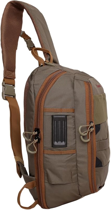 Lightweight Fly Fishing Sling Pack with Large Capacity Tackle Storage