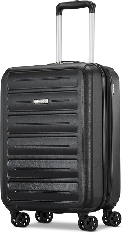 LIGHT FLIGHT 20 Inch Black Expandable Carry-On Luggage – Airline Appro