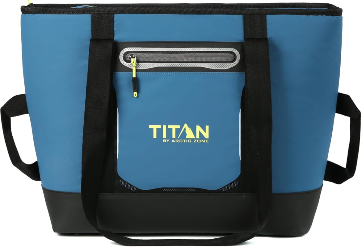 Titan Arctic Zone Soft-Sided Insulated Cooler Tote with Handle & Strap