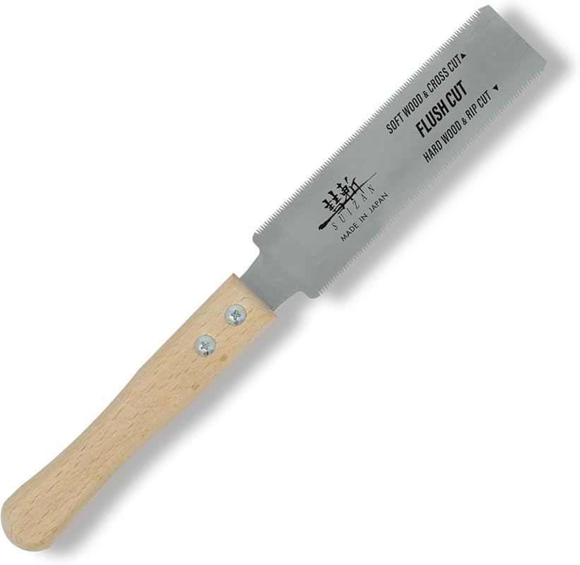 Professional Japanese Ryoba Flush Cut Saw 6
