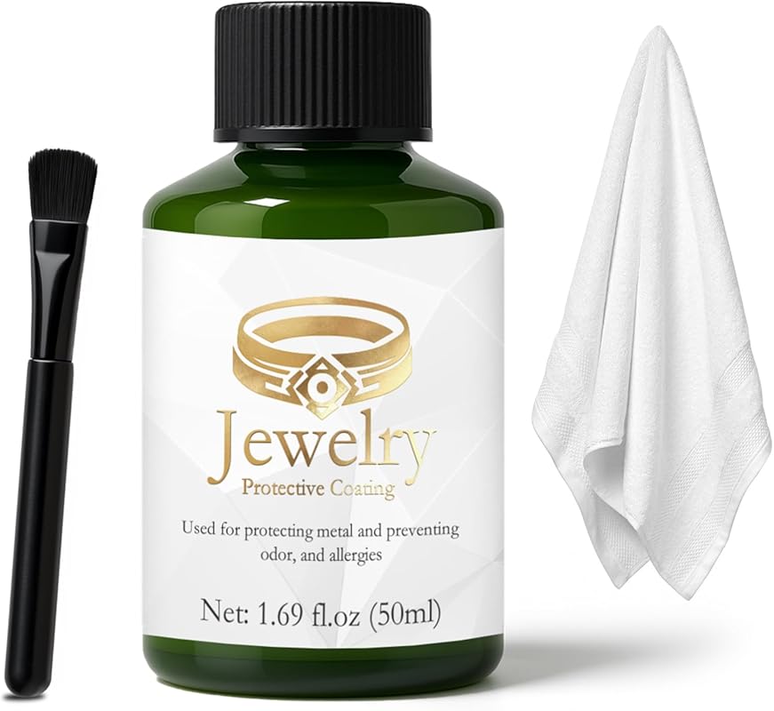 50ml Jewelry Protective Coating Prevent Tarnish Scratches for Earrings Necklaces Rings