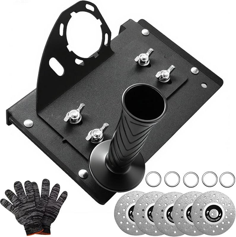 45 Degree Angle Cutting Tool with 5 Grinding Disc Wheels for Ceramic S