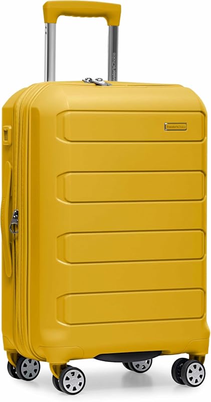 Traveler's Choice Pagosa 22-Inch Expandable Hardshell Carry-on Luggage