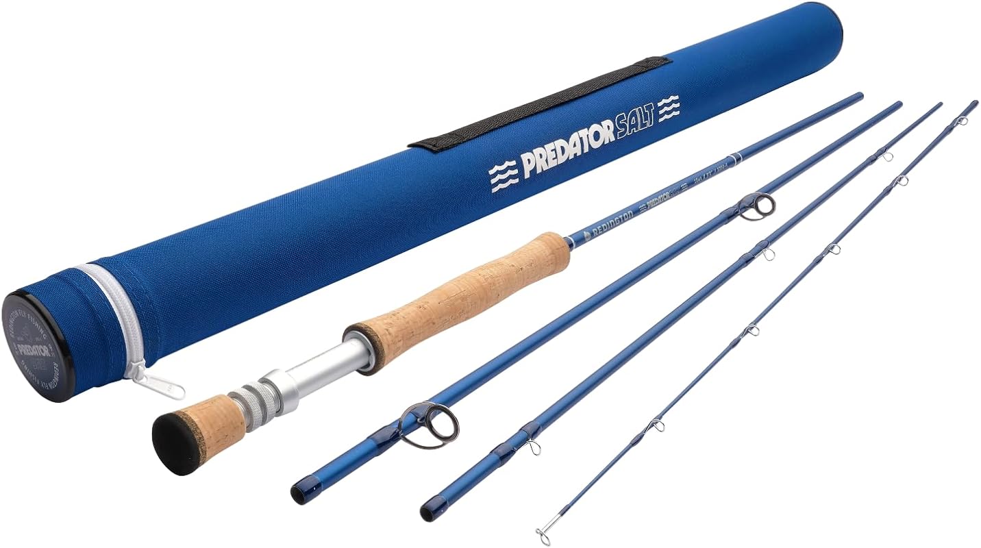 Redington Predator Salt Fly Rod with Fast Action & Full-Wells Grip, An