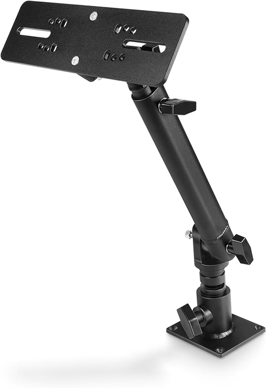 Marine Electronic Mount with 350° Swivel & Adjustable Height, Fits Mos