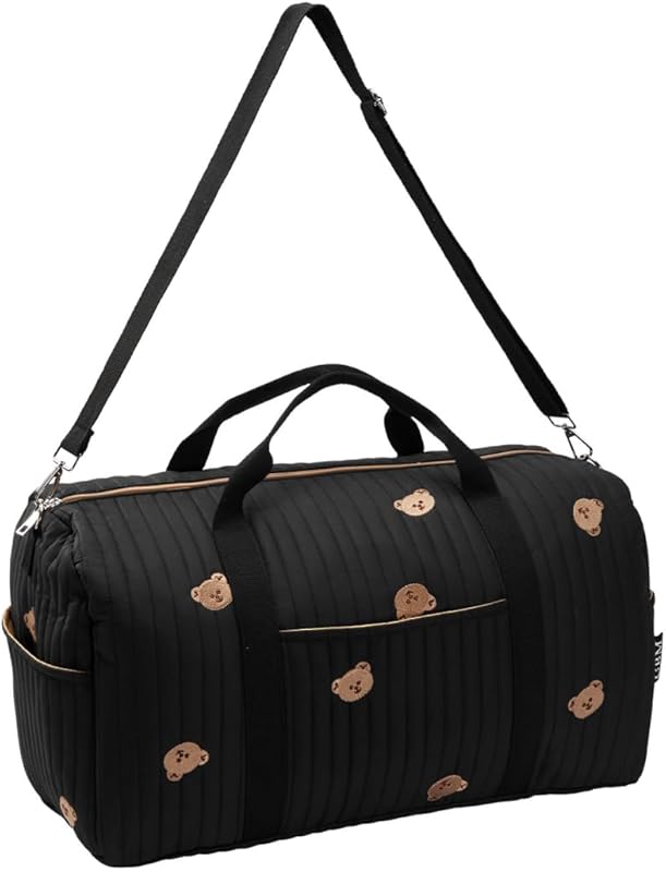 GoBabyMart Women’s Travel Duffel Bag with Wet Pocket, Carry-On Friendl
