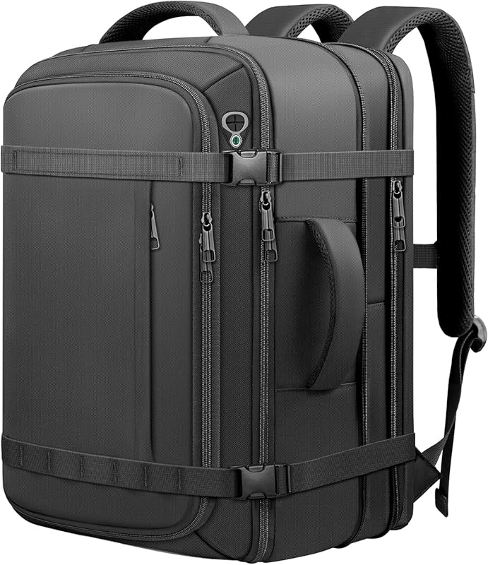 Expandable Carry-On Backpack with Lifetime Warranty, Water-Resistant A