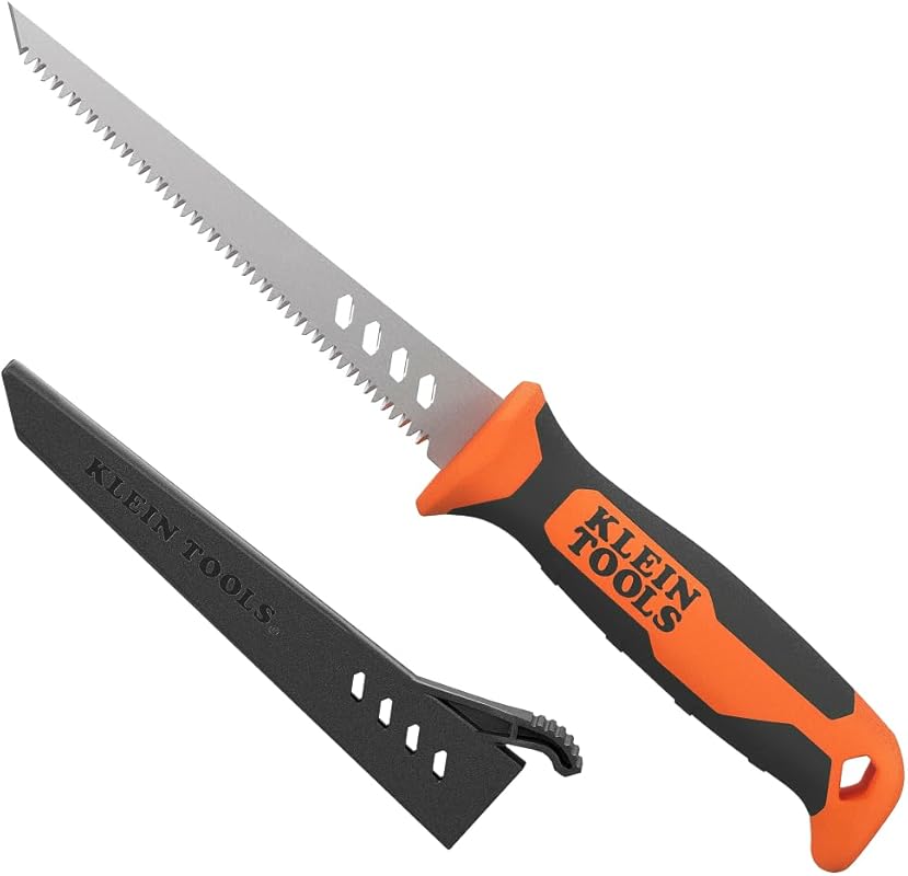 Klein Tools Fixed Blade Jab Saw with Triple Ground Teeth for Drywall, 