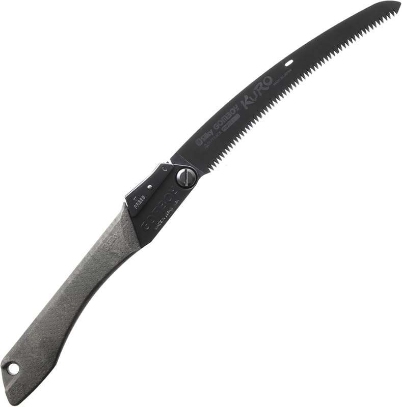 Silky Limited Edition GomBoy Kuro 240mm Folding Saw with Premium Black