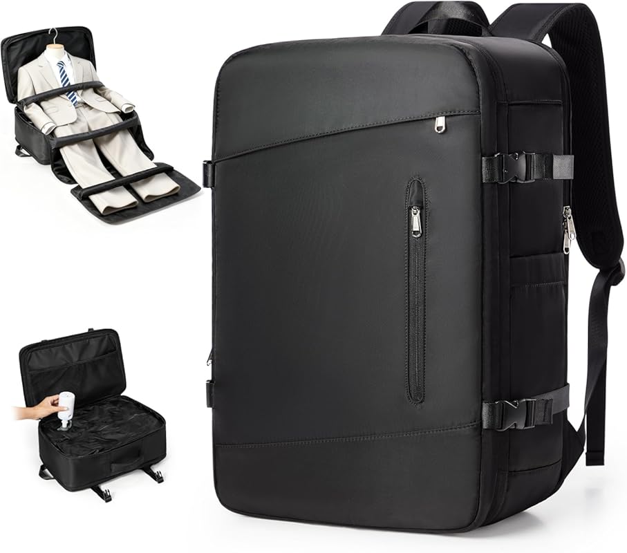 VGCUB Vacuum Compression Travel Backpack with Suit Bag & Pump, Flight
