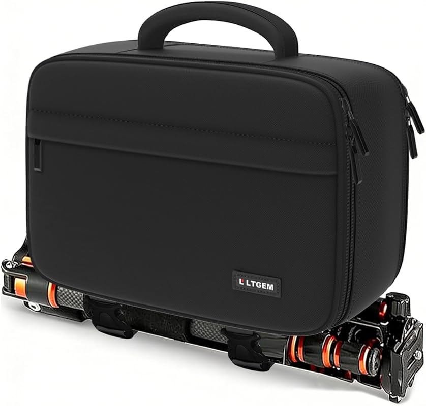 LTGEM Sling Camera Bag with Double-Sided Opening & Adjustable Dividers
