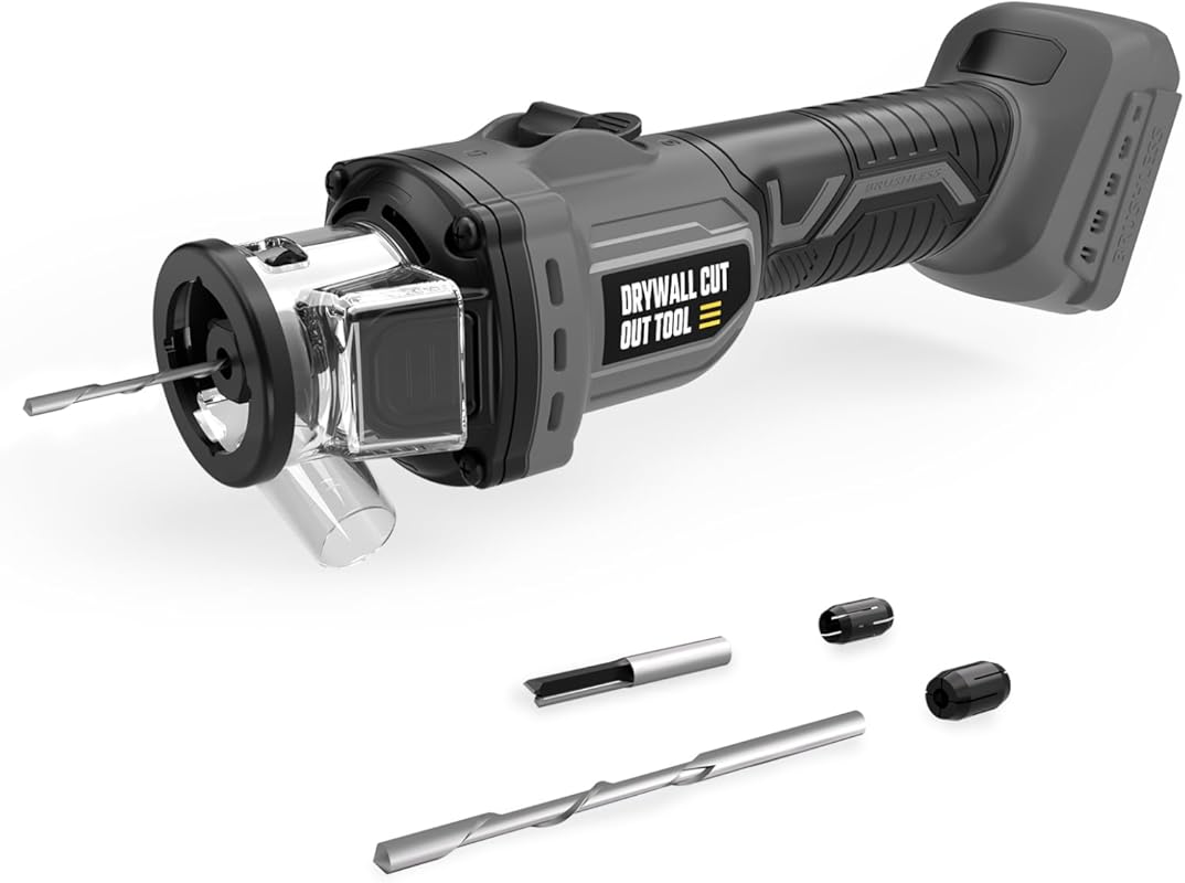 VERVEWAVE Cordless Drywall Cut-Out Tool Compatible with DEWALT 20V Bat