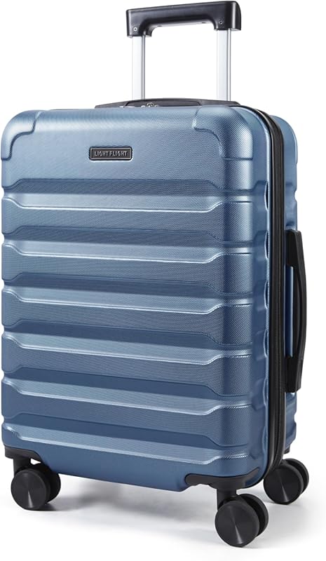 LIGHT FLIGHT 22x14x9 Expandable Airline Approved Carry-On Luggage