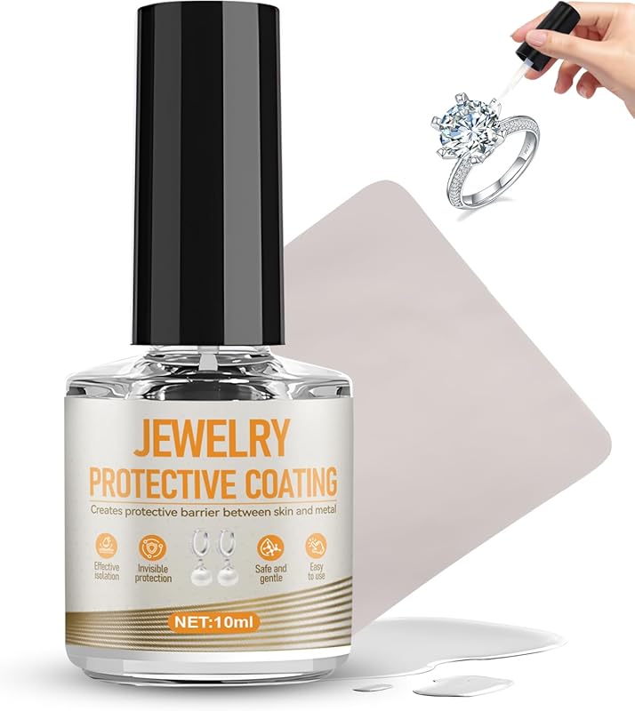 10ML Transparent Jewelry Sealant Traceless Anti-Oxidation Protection for Earrings Rings