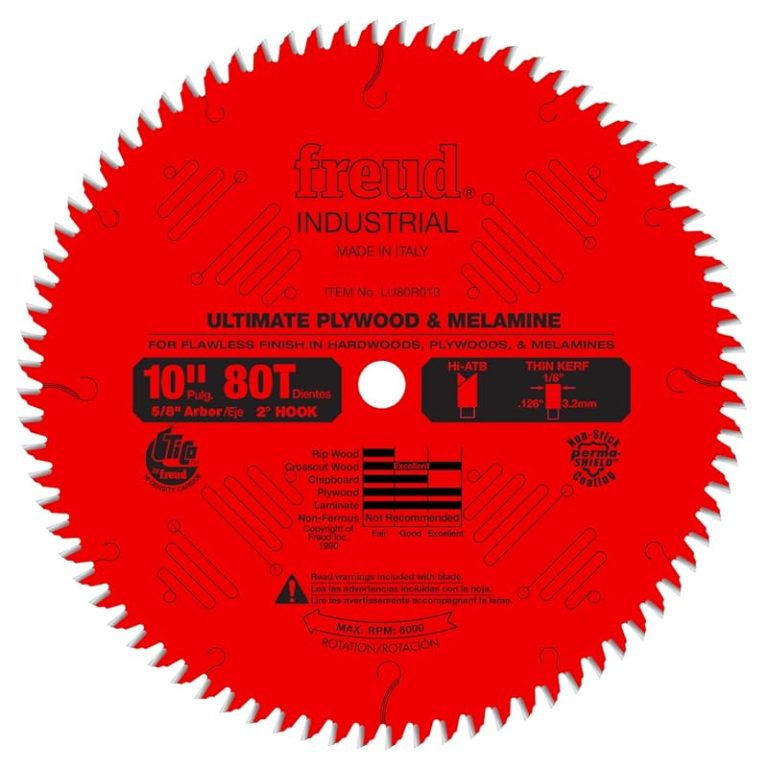 best saw blades for birch plywood