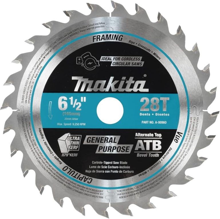 Best Replacement Blades For Makita Track Saw