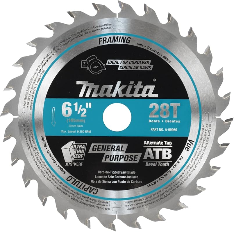 Best Replacement Blades For Makita Track Saw