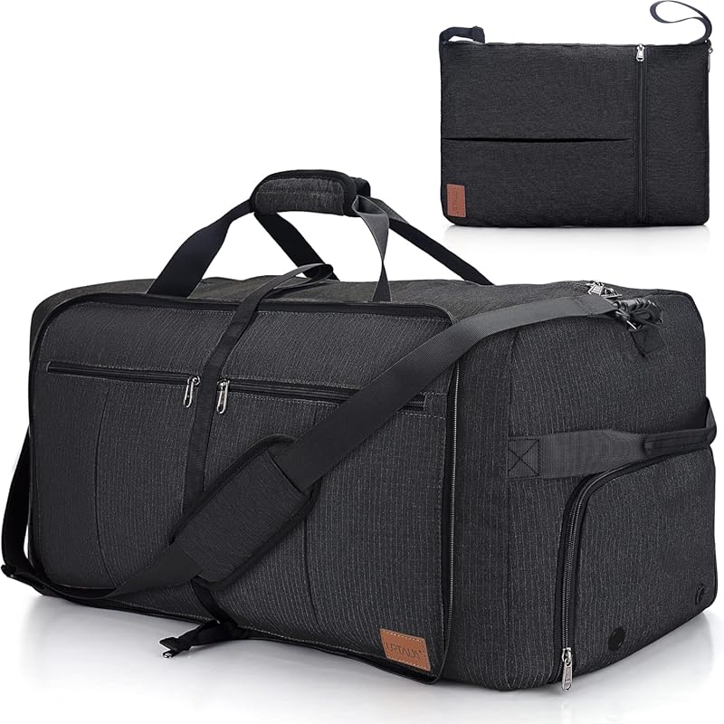 80L Extra Large Foldable Duffle Bag