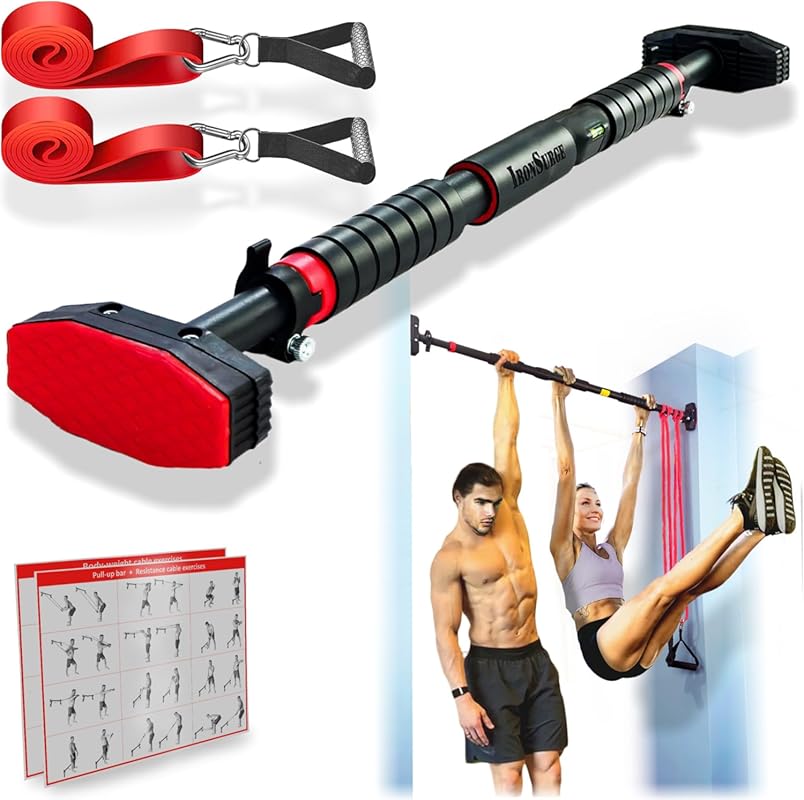 Adjustable Doorway Pull Up Bar Set