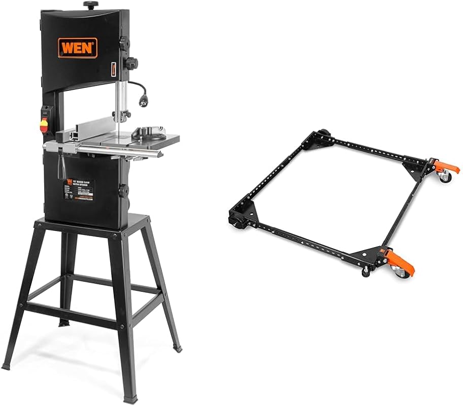 WEN 10-Inch Band Saw with Base