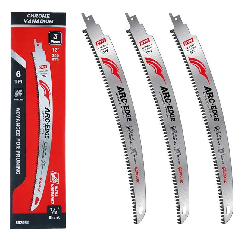 EZARC 12-Inch Japanese Wood Pruning Blades