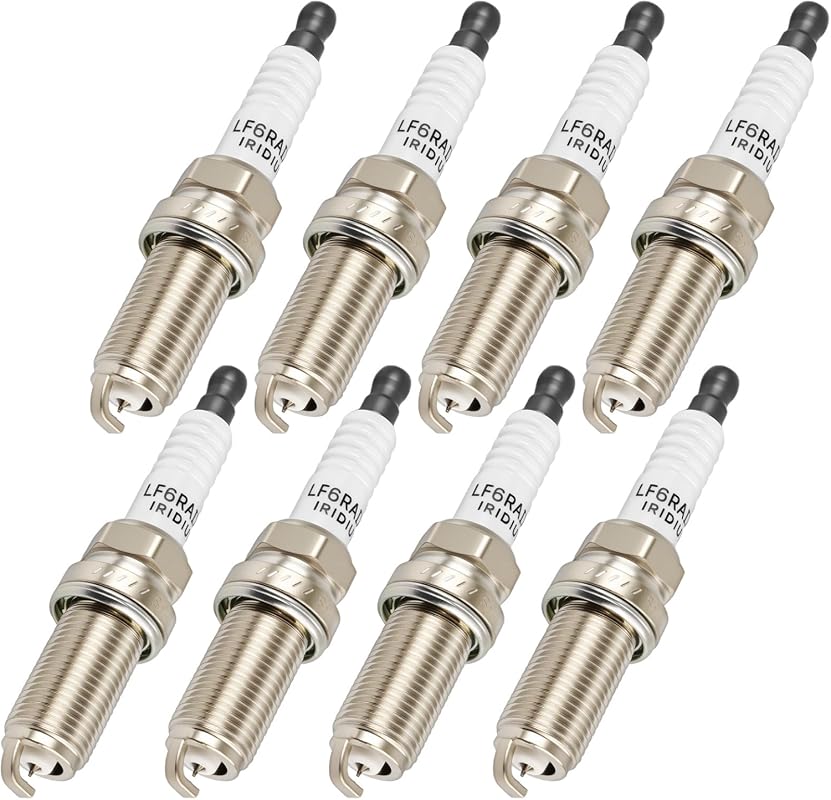 ECCPP Platinum Iridium Spark Plugs 8-Pack for Toyota Tundra, Sequoia, 