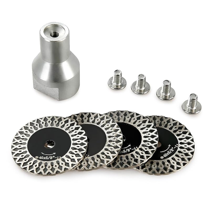 LOZLIN 5-Piece 40mm Diamond Engraving Blade Set