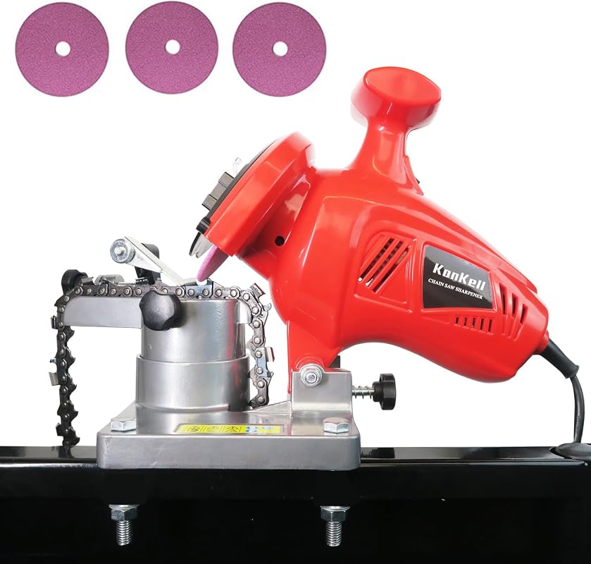 250W Electric Chainsaw Sharpener with Adjustable Angle for 1/4