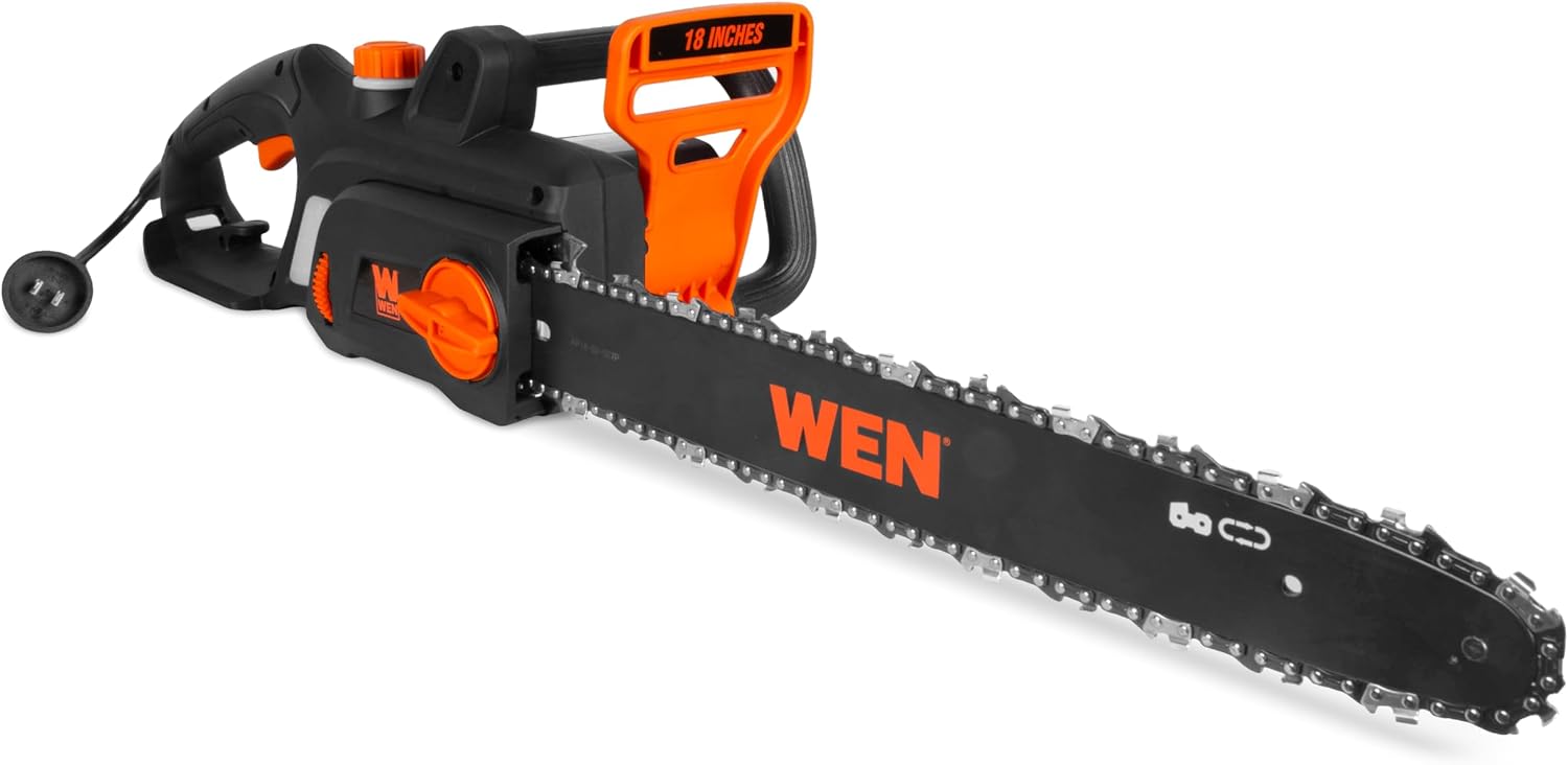 WEN 15-Amp 18-Inch Corded Electric Chainsaw