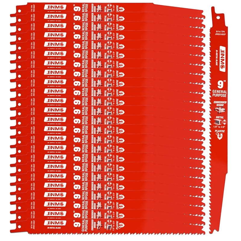 25 Pack 9 Inch 8/14TPI