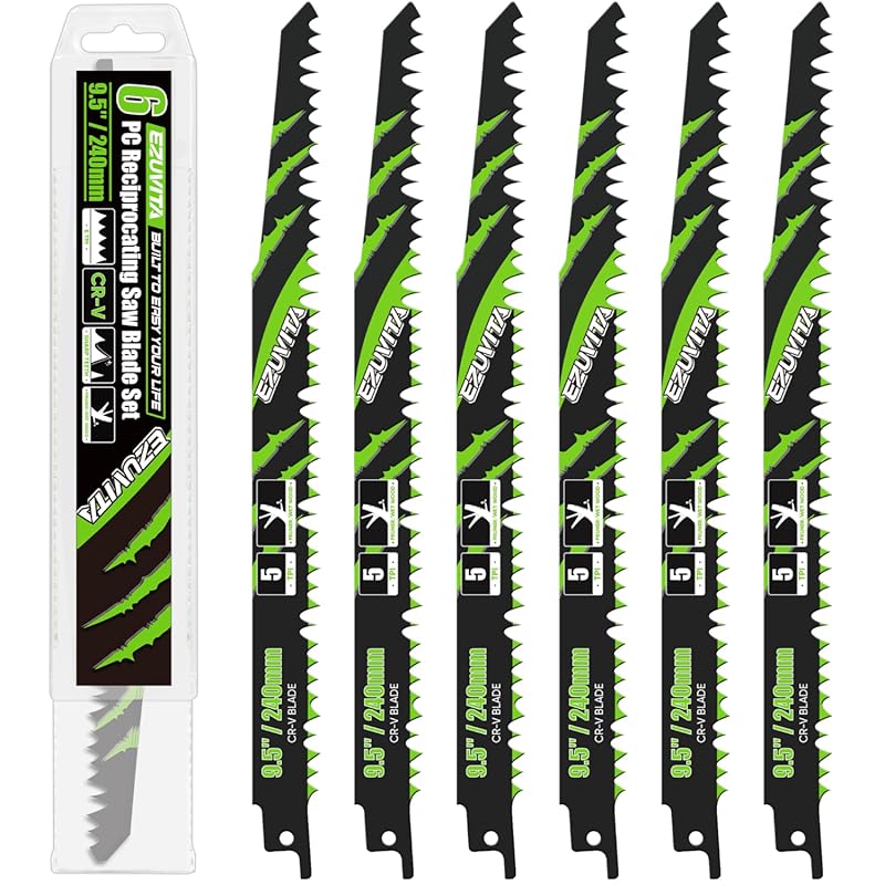 6-Piece Wood Pruning Blade Set