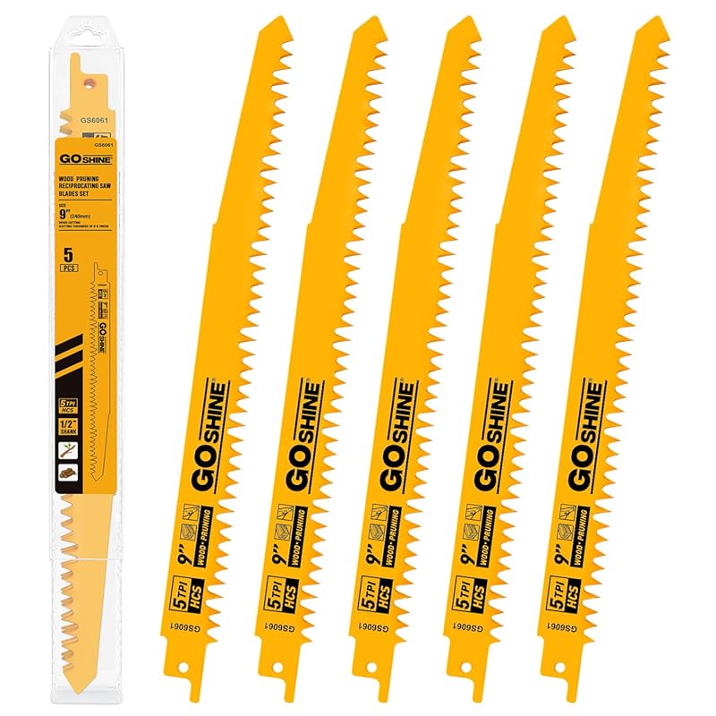 Goshine 9-Inch Wood Pruning Saw Blades