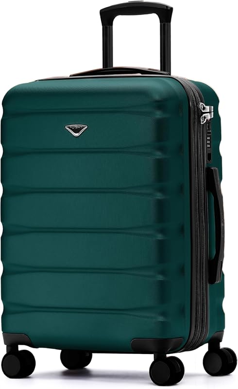 Flight Knight 22x18x10 Expandable Hardside Carry-On Luggage with TSA L