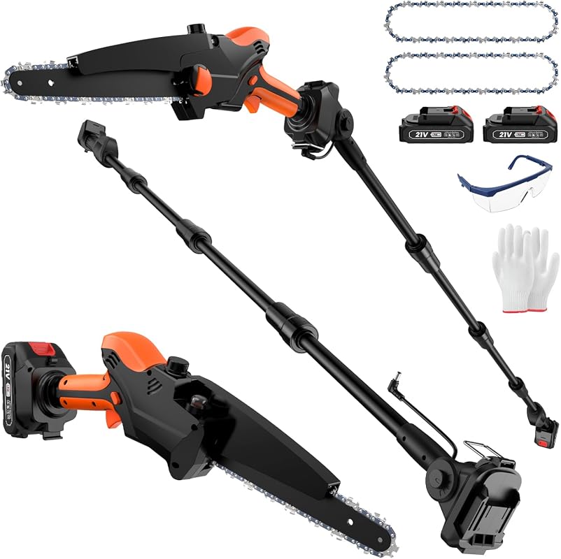 2-in-1 Cordless Pole Saw
