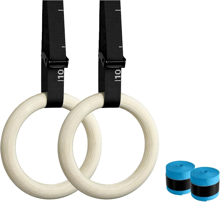 32mm Wooden Gymnastic Rings