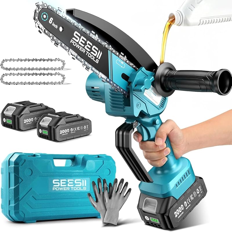 SEESII 6-Inch Mini Chainsaw