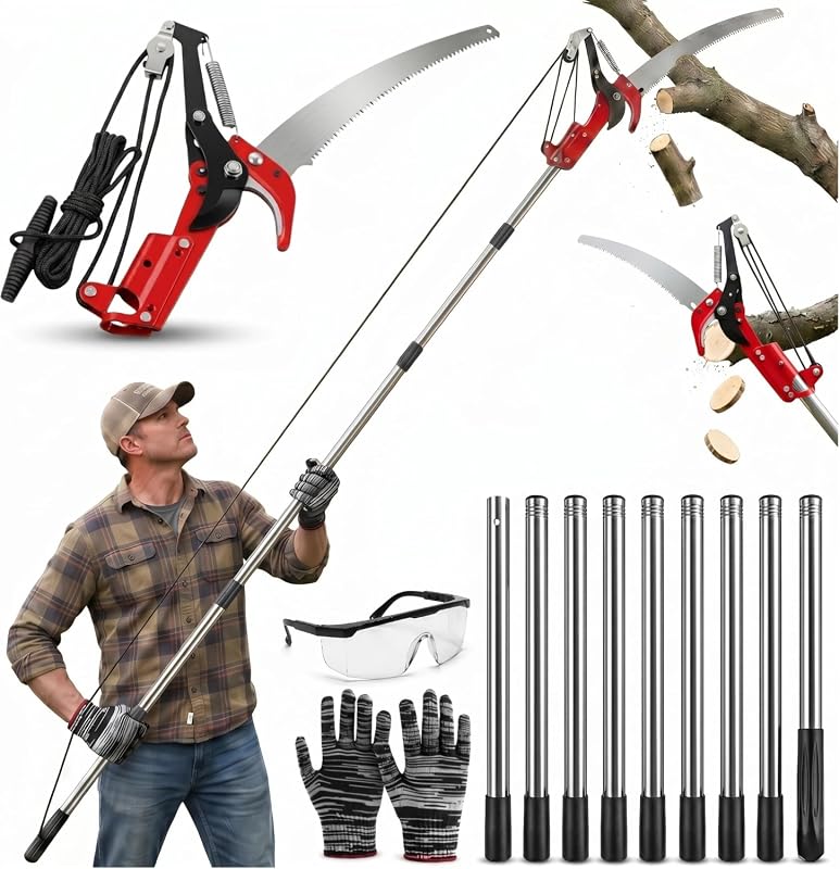 Manual 13.7ft Extendable Pole Saw