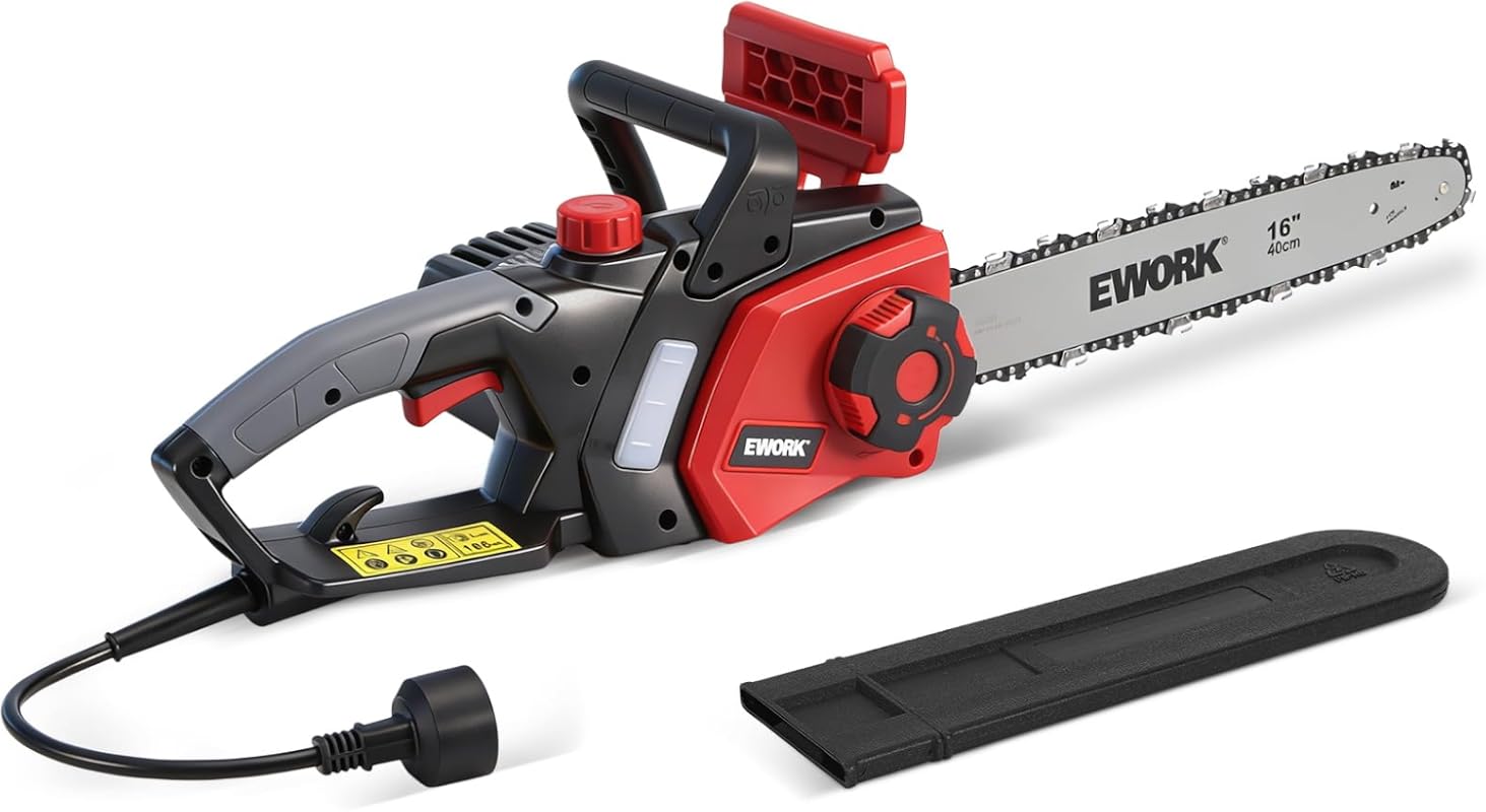 EWORK 16-Inch Electric Chainsaw