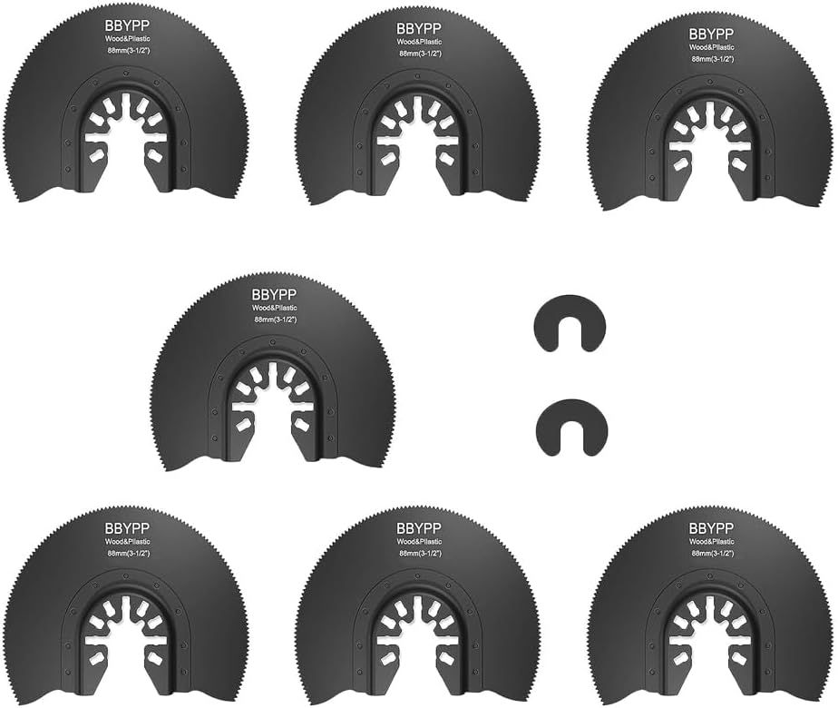 7-Piece Oscillating Saw Blade Set